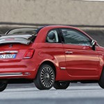Fiat 500 Cabriolet in Turin. Facelift 2015