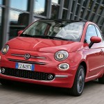 Fiat 500 Cabriolet in Turin. Facelift 2015