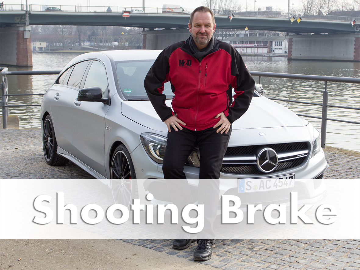Mercedes CLA 45 AMG Shooting Brake