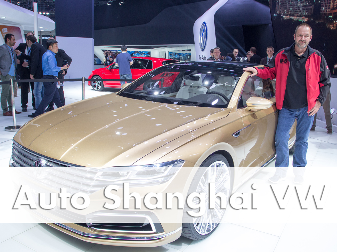 Messebericht Auto Shanghai Weltpremiere VW C Coupé GTE