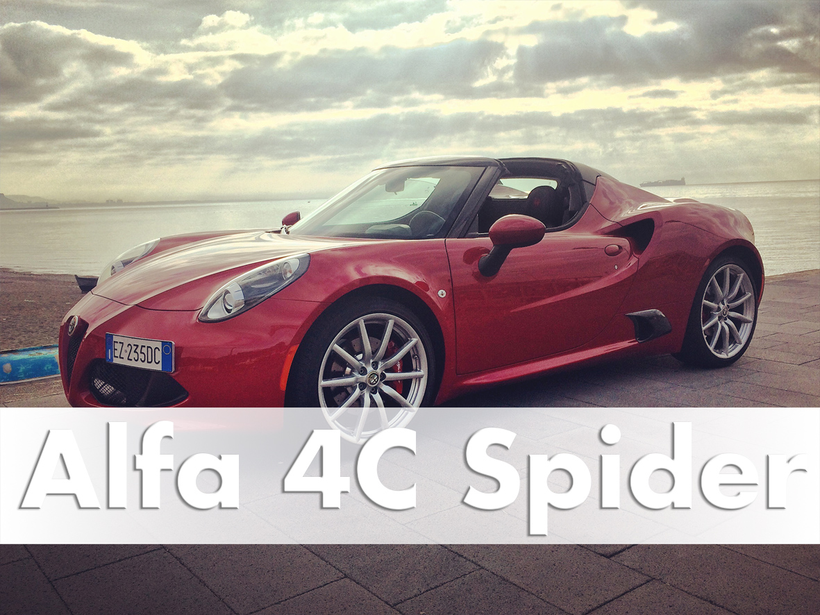 Test: Alfa Romeo 4C Spider 2015