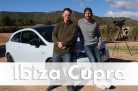 Tom Beck und Brian Hayes testen den Seat Ibiza Cupra