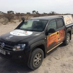 Durch die Kalahari im VW Amarok