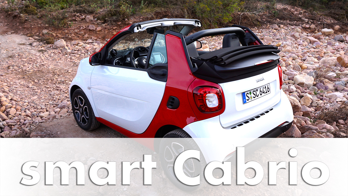 smart Cabrio 2016 mit Stoffverdeck