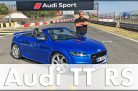 Lars Hoenkhaus testet den Audi TT RS Roadster auf dem Jarama Race Track. Quelle: http://die-autotester.com