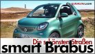 Die schönsten Straßen: smart Brabus Cabrio 2017 auf Sylt. Foto: http://die-autotester.com