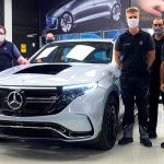 2020 Transparent Mercedes-Benz EQC 400