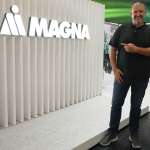 IAA Mobility 2023 Magna Messestand