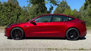 2025 Tesla Model 3 Performance Ultra Red