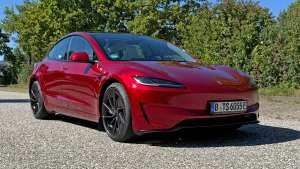 2025 Tesla Model 3 Performance Ultra Red