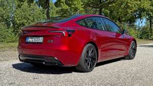 2025 Tesla Model 3 Performance Ultra Red